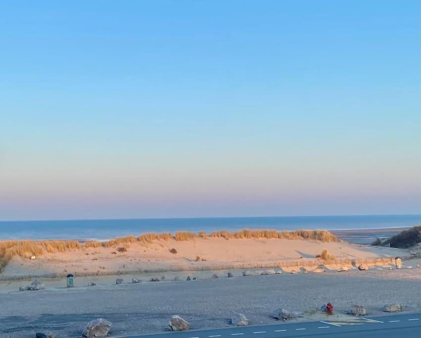 Studio Entre Mer Et Dunes Avec Balcon Vue Laterale Mer 50M Plage Pour 3 Pers Wifi Menage Compris Fort-Mahon-Plage Ngoại thất bức ảnh