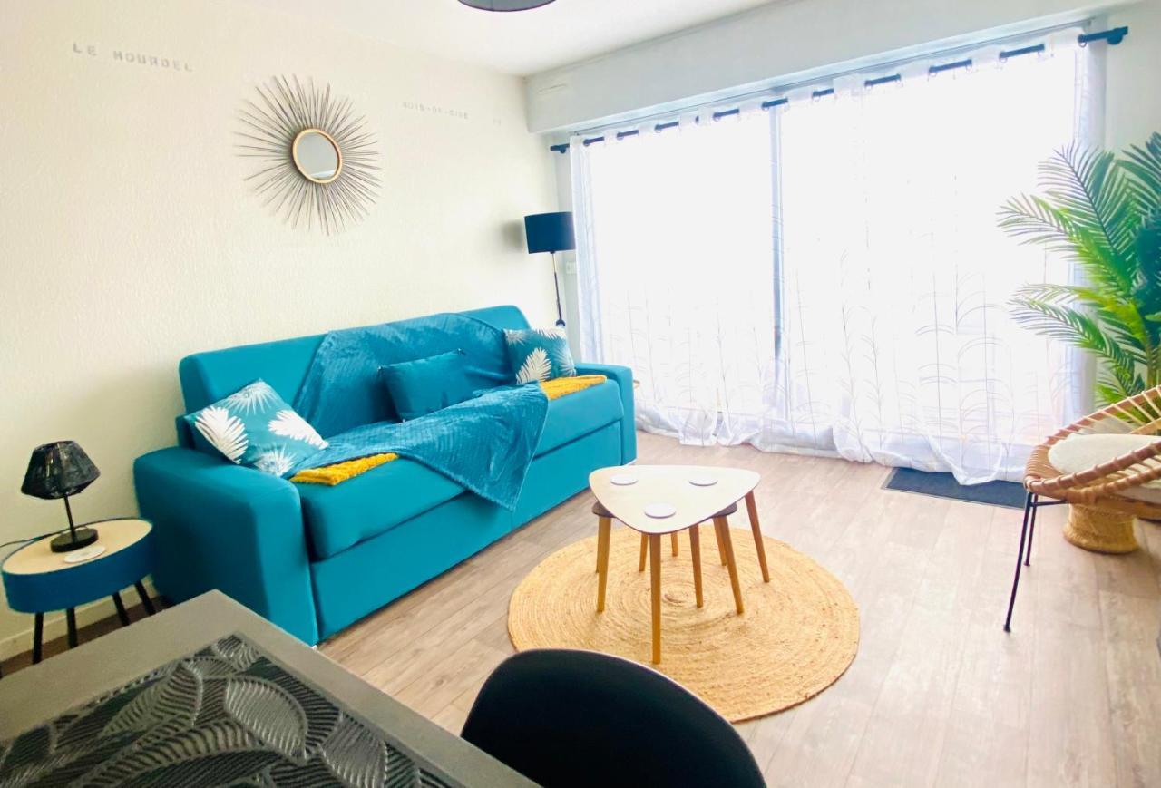 Studio Entre Mer Et Dunes Avec Balcon Vue Laterale Mer 50M Plage Pour 3 Pers Wifi Menage Compris Fort-Mahon-Plage Ngoại thất bức ảnh